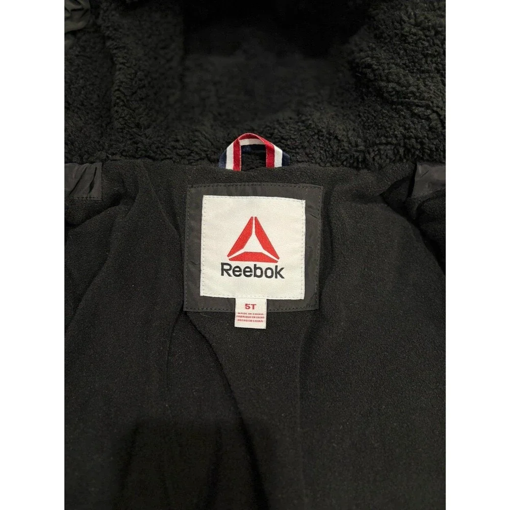 Jacket Reebok kids size 5T black